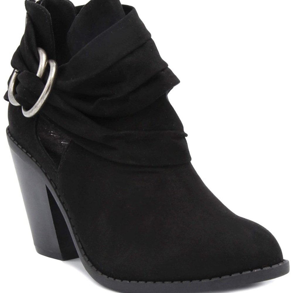 Sugar Women's Ankle Boot sz 9 Transitional Block Heel NEW #F446